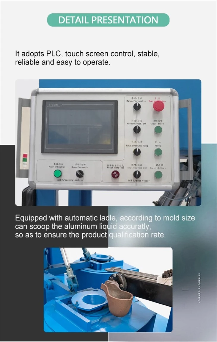 Multi-stations Automatic Centrifugal Casting Machine6
